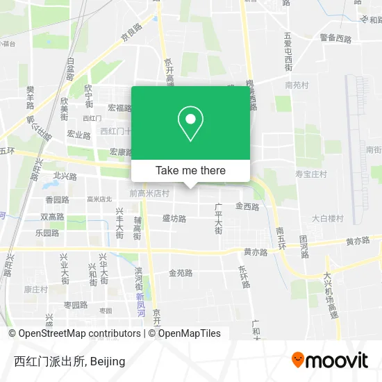 西红门派出所 map