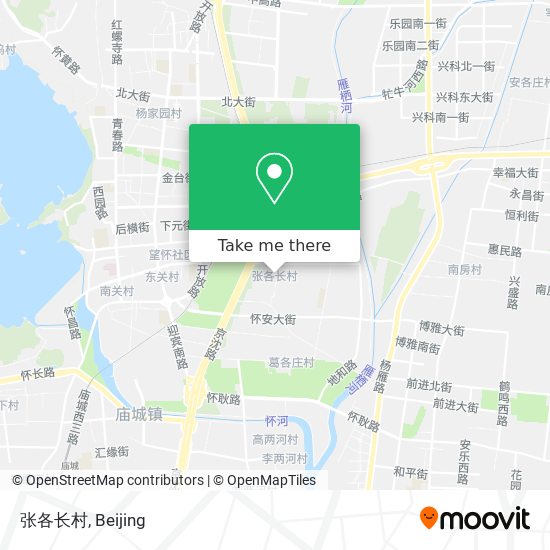 张各长村 map