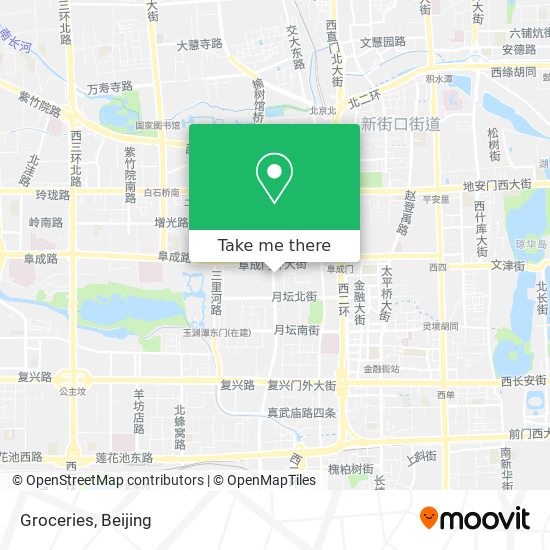 Groceries map