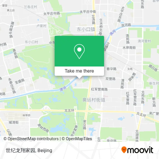 世纪龙翔家园 map