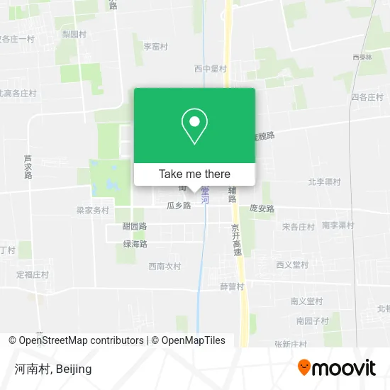 河南村 map