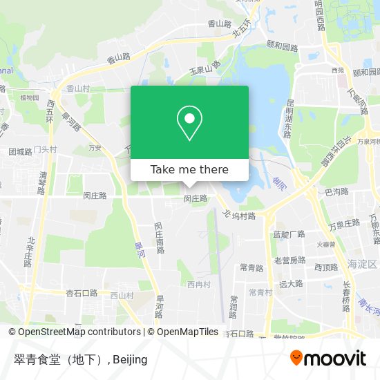 翠青食堂（地下） map