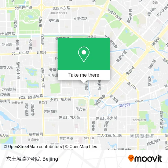 东土城路7号院 map