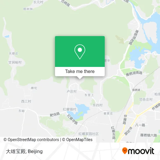 大雄宝殿 map