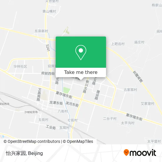 怡兴家园 map