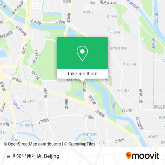 百世邻里便利店 map