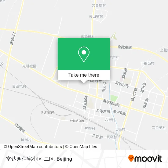 富达园住宅小区-二区 map