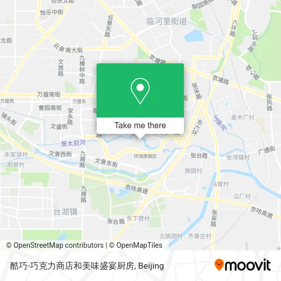 酷巧-巧克力商店和美味盛宴厨房 map