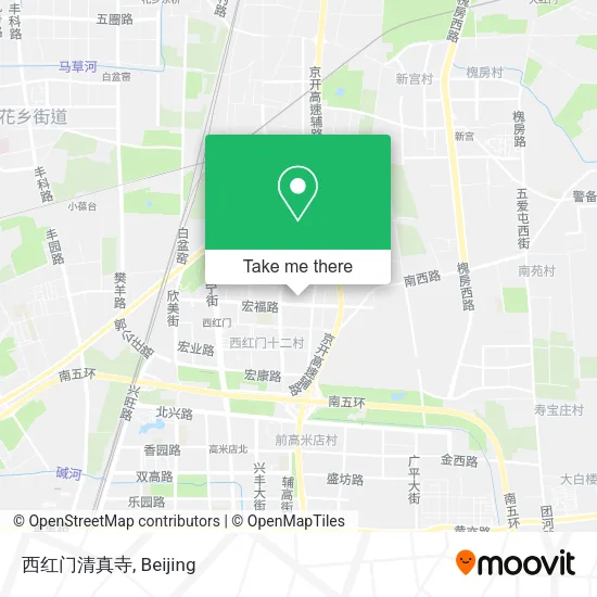 西红门清真寺 map