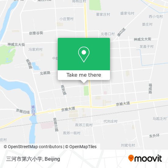 三河市第六小学 map
