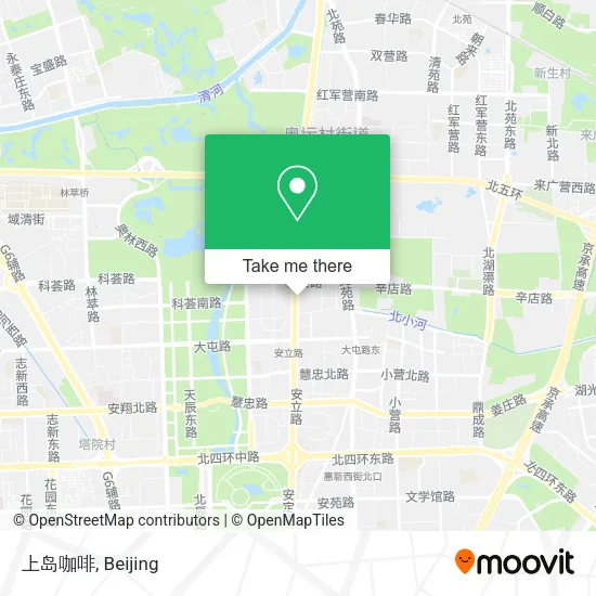 上岛咖啡 map