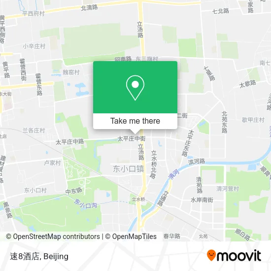 速8酒店 map