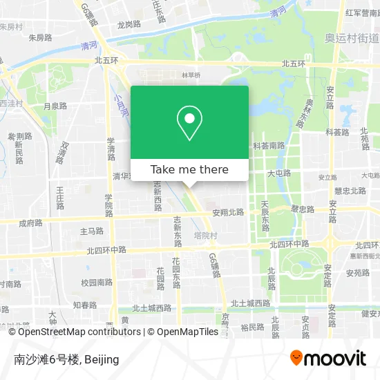 南沙滩6号楼 map