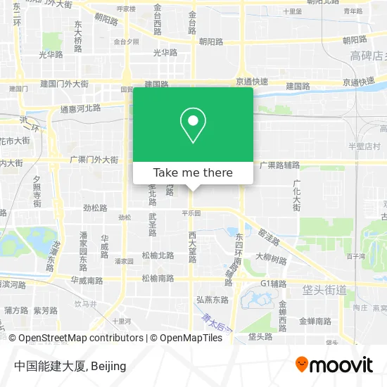 中国能建大厦 map