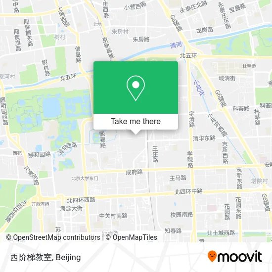 西阶梯教室 map