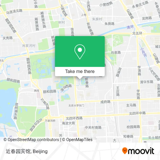 近春园宾馆 map