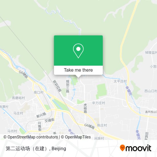 第二运动场（在建） map