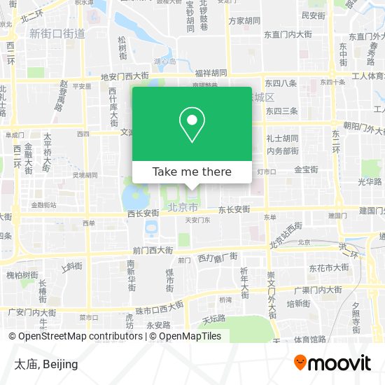 太庙 map