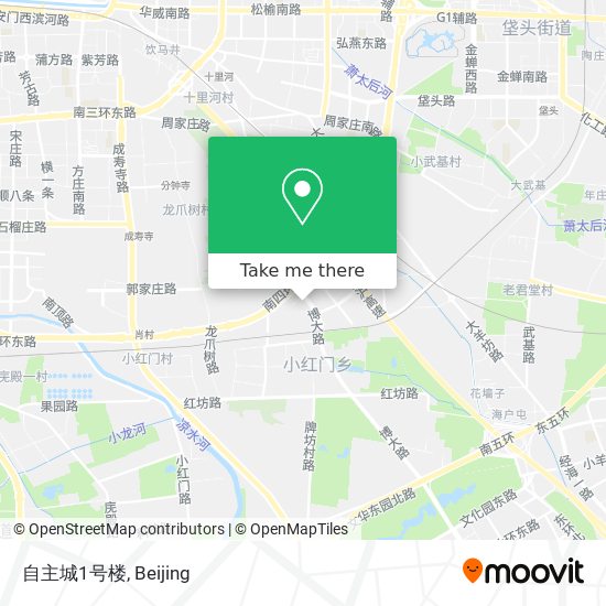 自主城1号楼 map