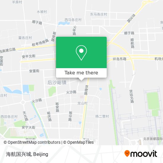 海航国兴城 map