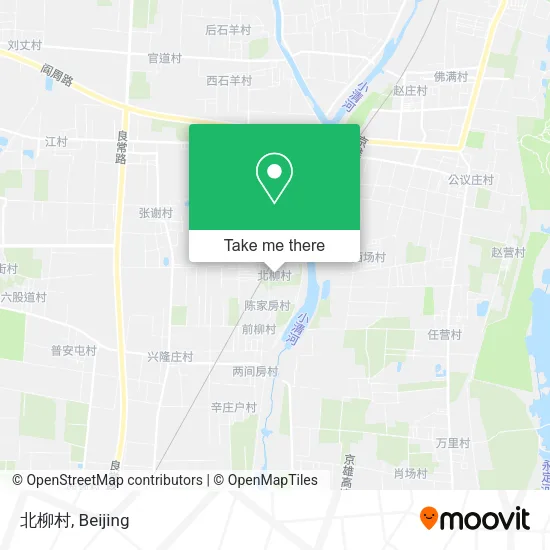 北柳村 map