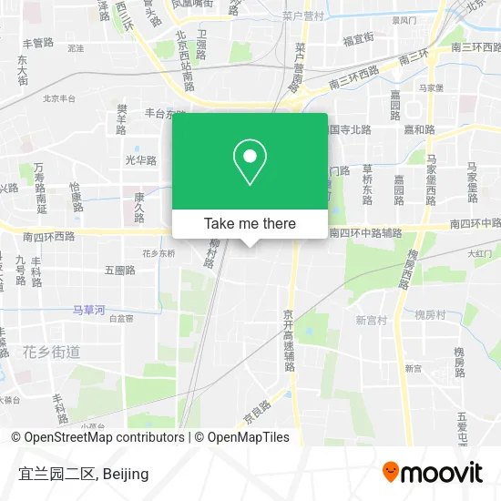 宜兰园二区 map