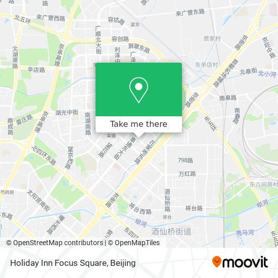 Holiday Inn Focus Square map