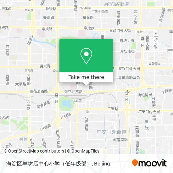 海淀区羊坊店中心小学（低年级部） map
