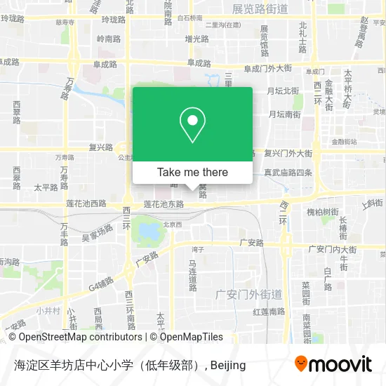 海淀区羊坊店中心小学（低年级部） map