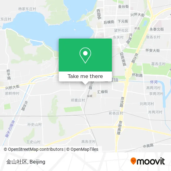 金山社区 map