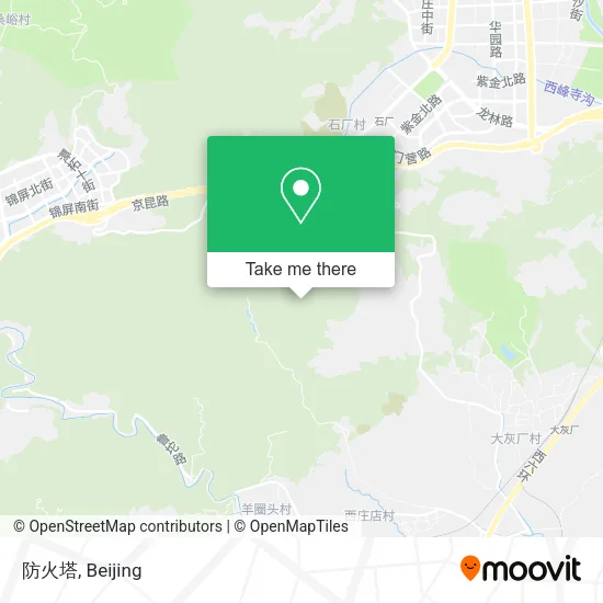 防火塔 map