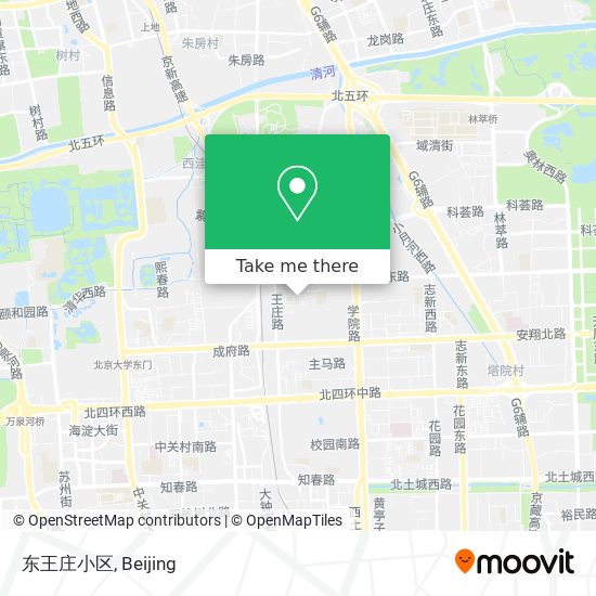 东王庄小区 map