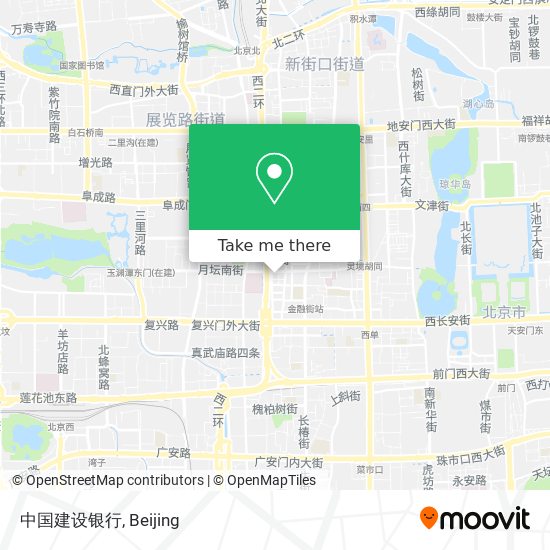中国建设银行 map