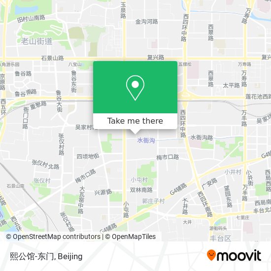 熙公馆-东门 map
