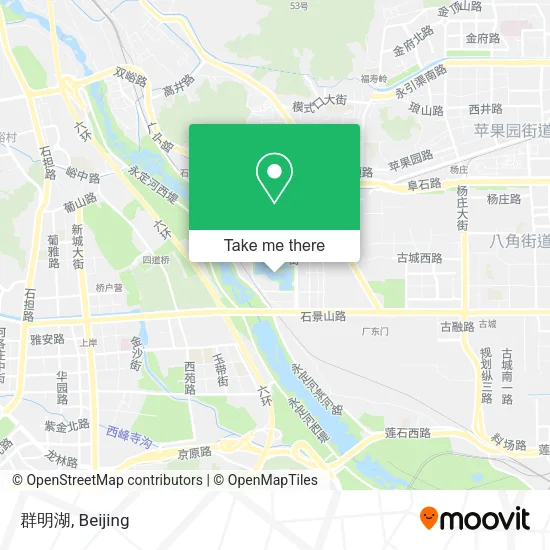 群明湖 map