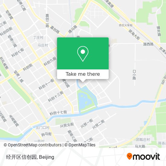经开区信创园 map