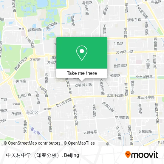 中关村中学（知春分校） map