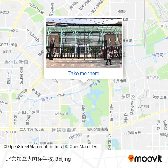 北京加拿大国际学校 map