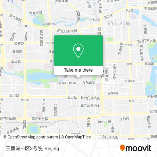三里河一区3号院 map