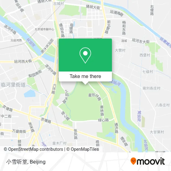 小雪听篁 map