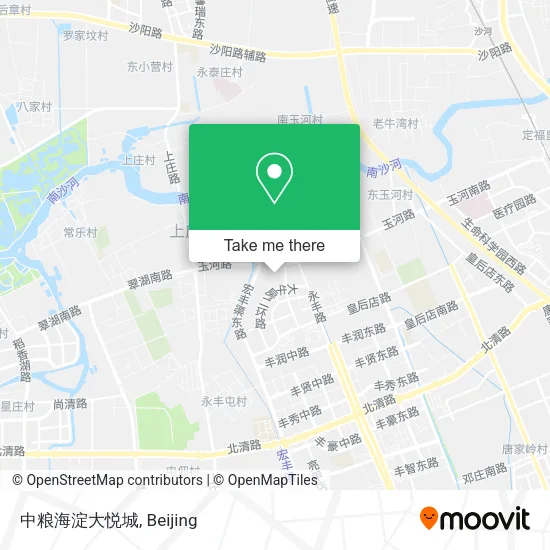 中粮海淀大悦城 map