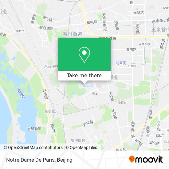 Notre Dame De Paris map