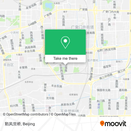 鹅凤营桥 map