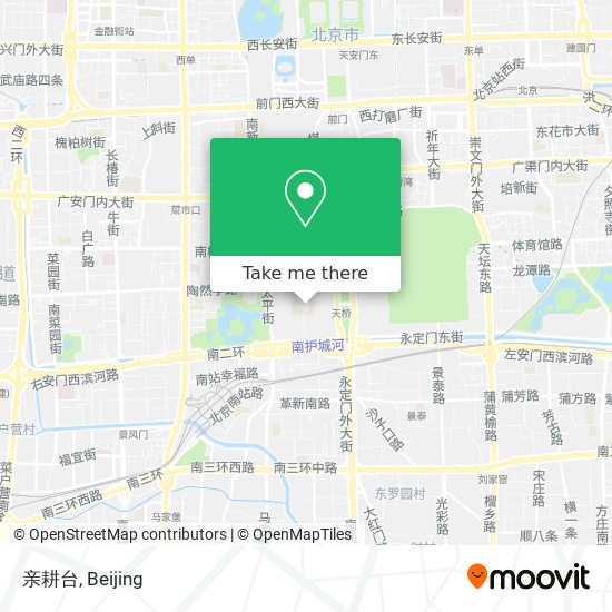亲耕台 map