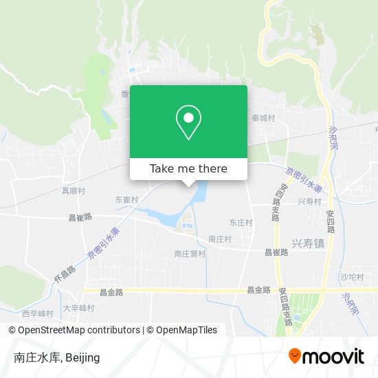 南庄水库 map