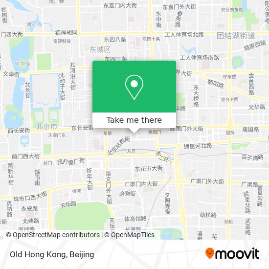 Old Hong Kong map