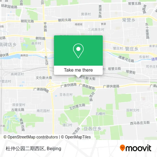 杜仲公园二期西区 map