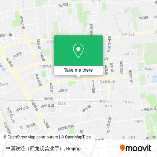 中国联通（回龙观营业厅） map