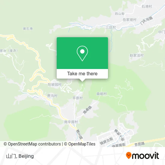 山门 map