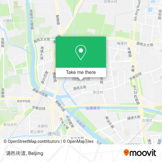 潞邑街道 map